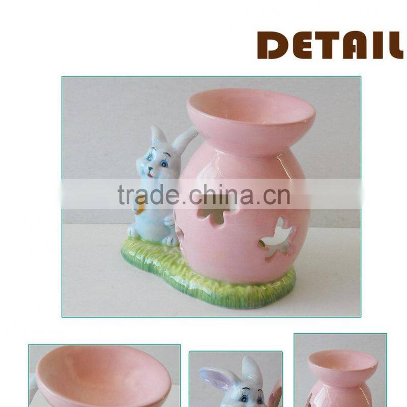 Easter decoration ceramic burner perfume