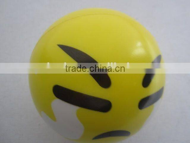 Hot selling PU emoji toy ball