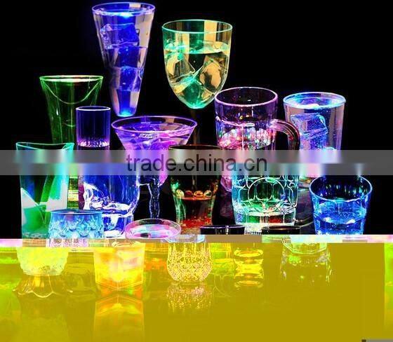 Party Decoration Led Multicolor Glow Bottle Coaster