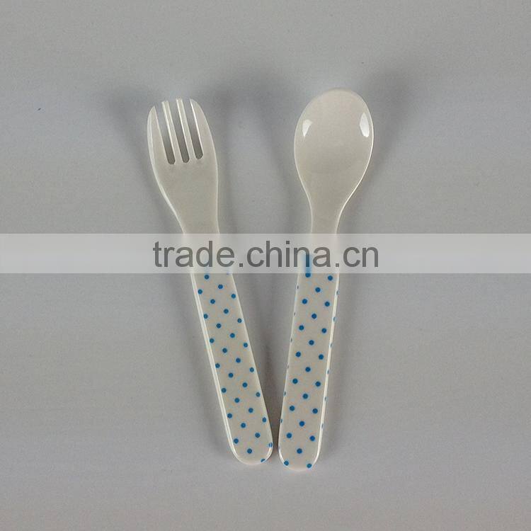 2015 Best Seller Melamine Spoon Melamine Kitchenware Children Spoon/Fork