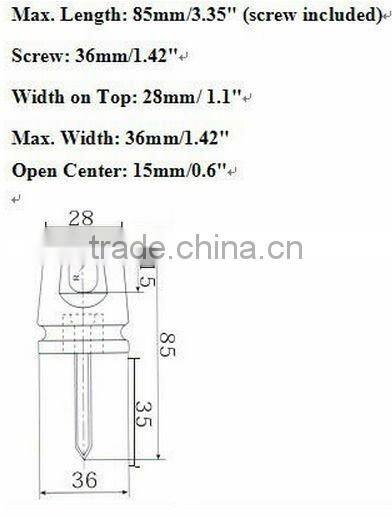 ceramic wiring insulator 801 thermo insulator