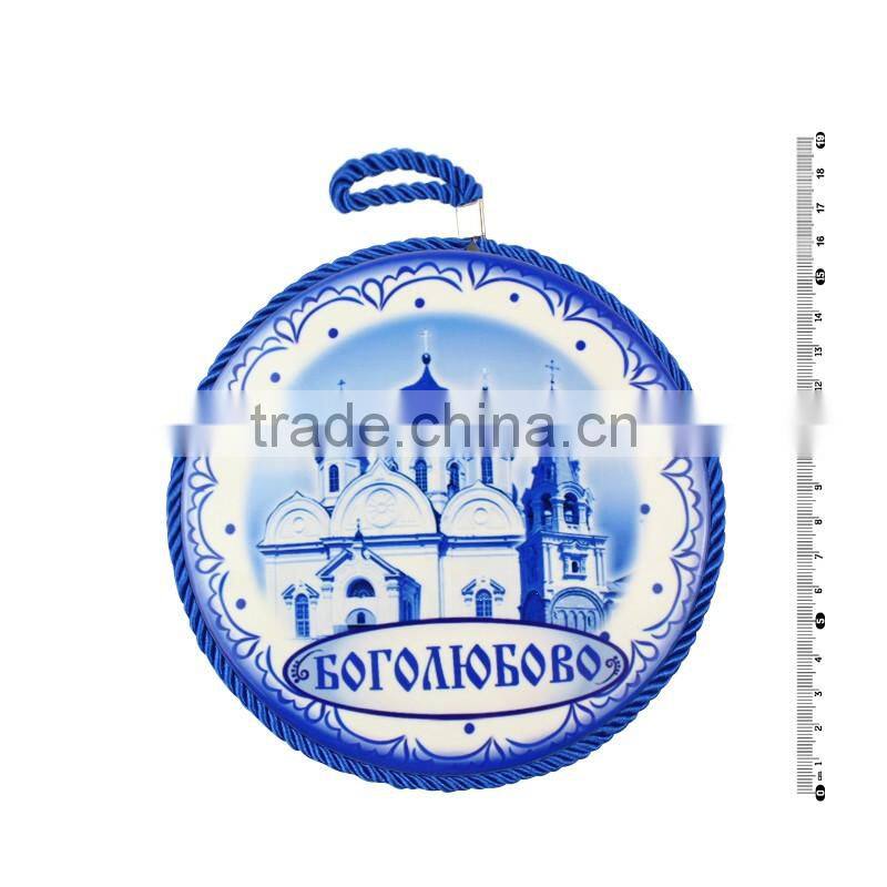 wholesale custom made ceramic pot mat ceramic coaster