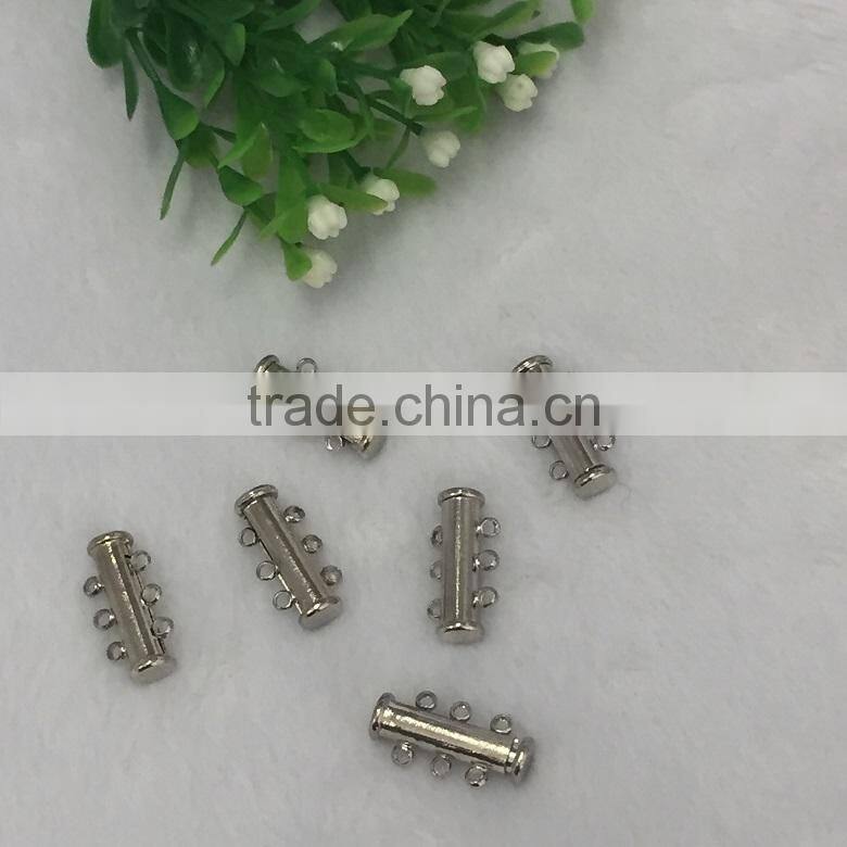 20mm 3 rows 925 sterling silver findings