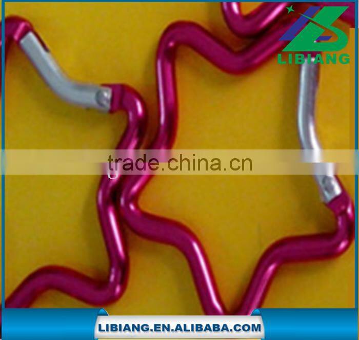 Different Shape Colorful Fashion Carabiner