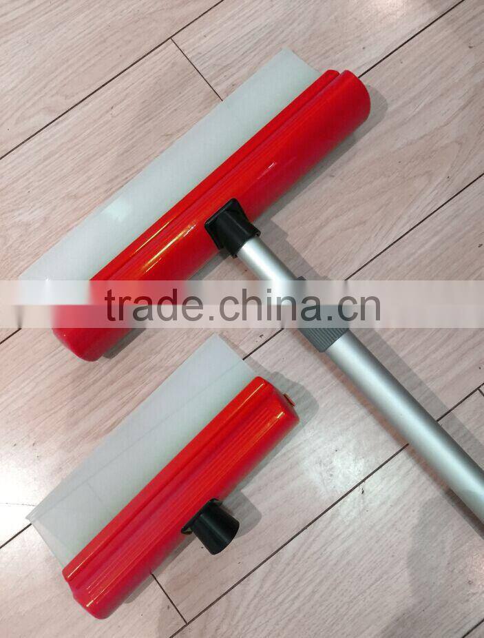 2 in 1 long handle china red silicone wiper blade