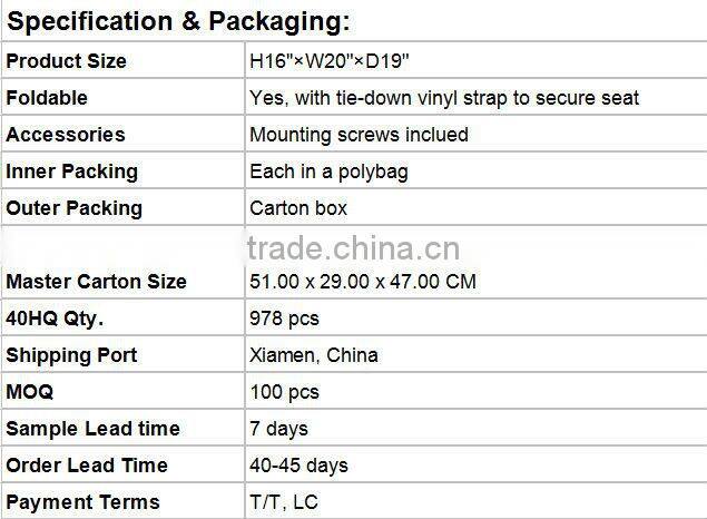 #86103 Boat Seat for aluminum boat