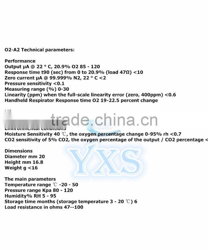 Kind shooting 10pcs~Oxygen Sensor O2-A2 O2A2 Gas Sensor Detector Oxygen sensor new and original In stock