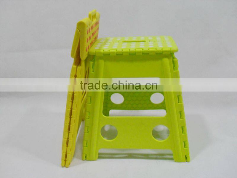 Plastic folding stool