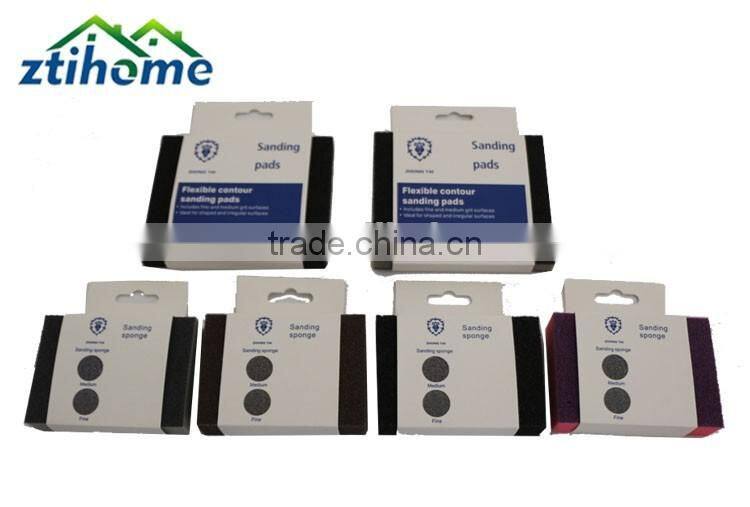 100*70*25mm Abrasive Sanding Sponge foam block of all types