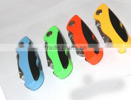 2017 Plastic with rubber grip handle olfa knife 3 PCS Auto Loading Blade Utility Knife