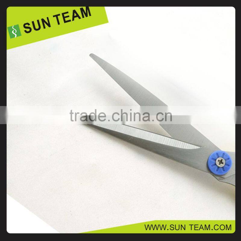 SC192 6-3/4" 9" plastic handle tailor scissors with cap