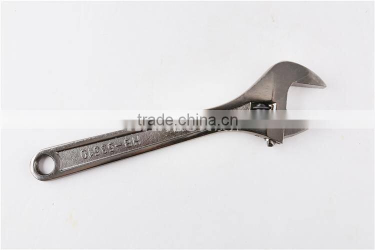 Professional Black Nickel Adjustable Wrench/Spanner