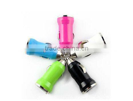 Hot Selling MINI USB CAR CHARGER car and home power partner car charger