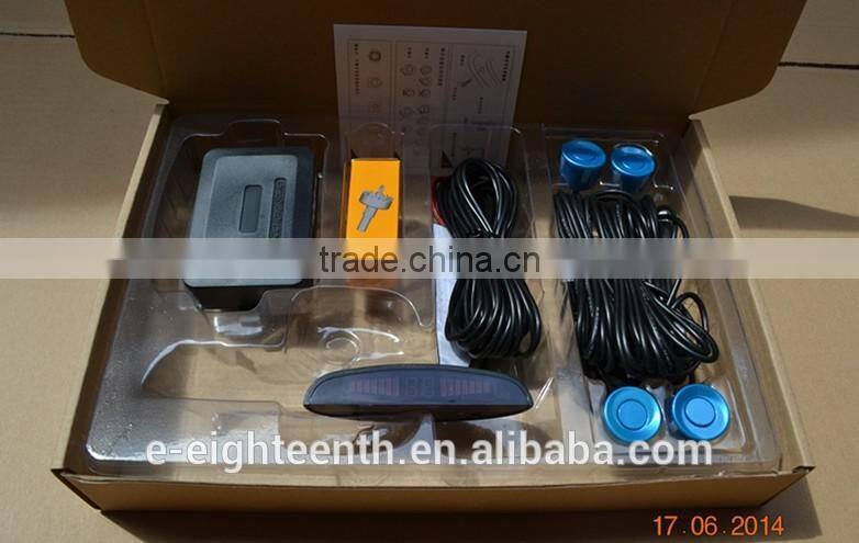 Vehicle Auto 4 Parking Sensors Car Parking Reverse Backup Radar