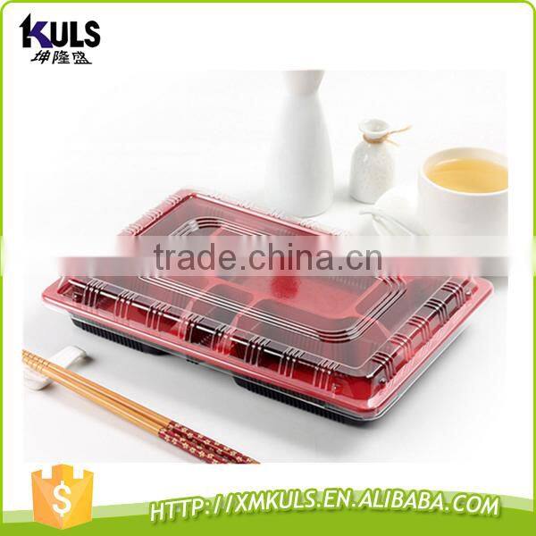 Disposable plastic packing box food plastic lunch box