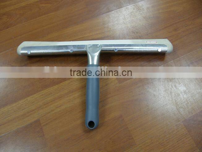 metal steel iron head white rubber squeegees for floor and window cleaning