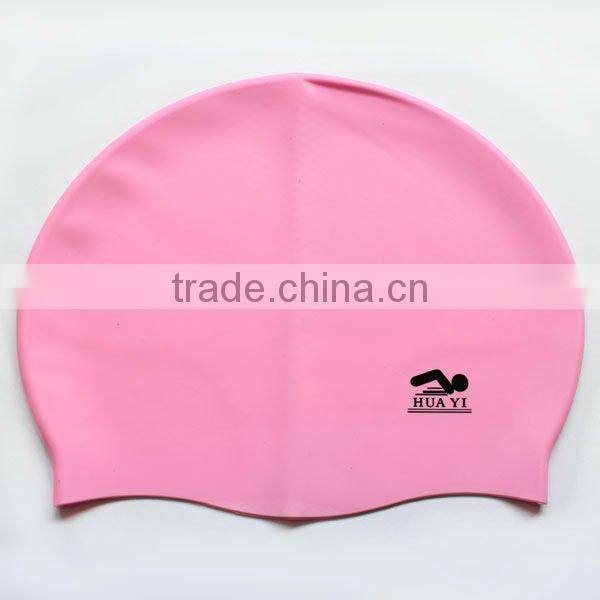 Oem printed wholesales adult and kids waterproof swimming cap