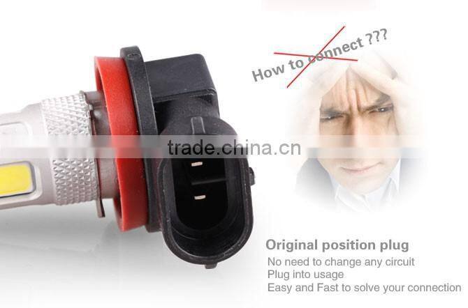 Auto parts LED Foglight Lamp High Power 80W Led Fog Lamp H11 6000k White