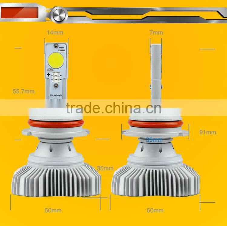 Auto LED 9007 head lamp high LM bulk light