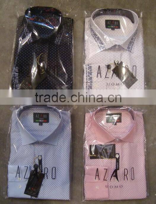 Men's print shirt,with combination design--Factory