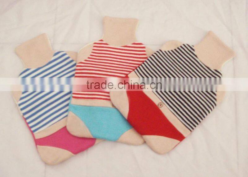 Cloth T-shirt design Cloth materil Hot water bottle cover factory cheap