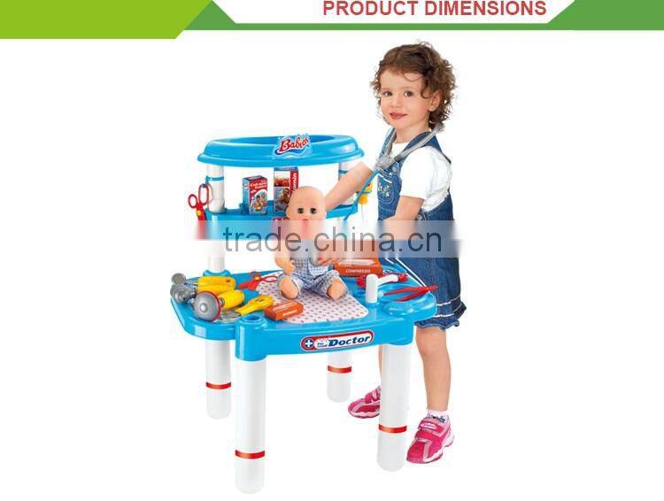 Kids play At home nurse pretend operating doctor table play set