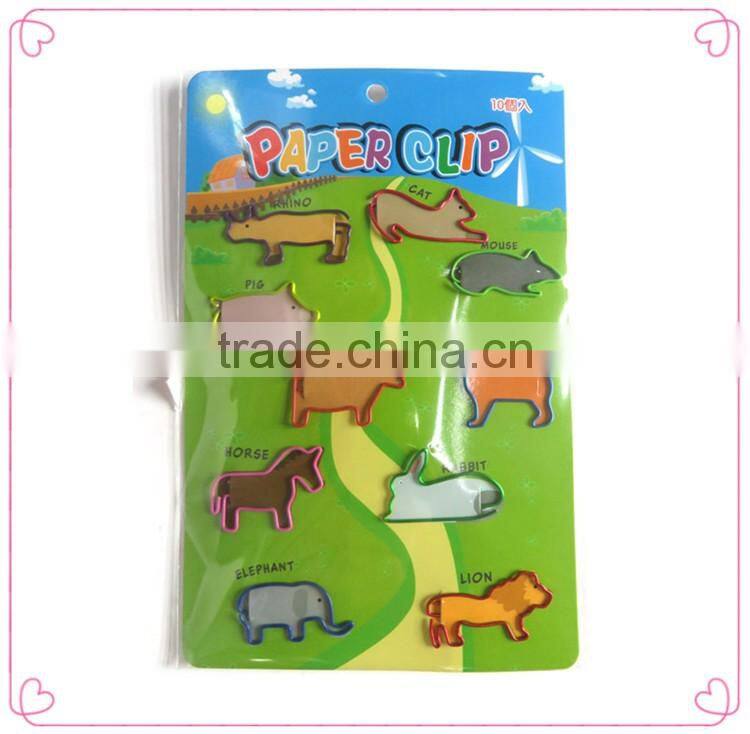 Creative good looking OEM logo design metal wire paper clips