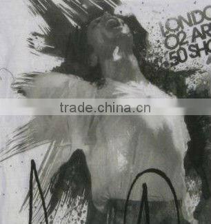 Womens Michael Jackson Screen Explode T-Shirt Nanchang