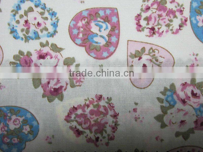 Love Flowers Cotton Printed Cloth