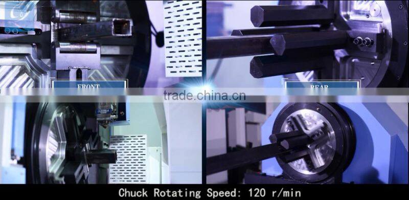 metal tube pipe automatic loading system fiber laser cutting machine