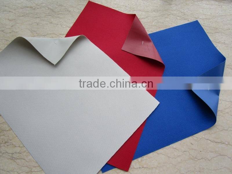 Pvc Coated Polyester Oxford Fabric, Oxford Fabric with PVC Backing Stock Lot