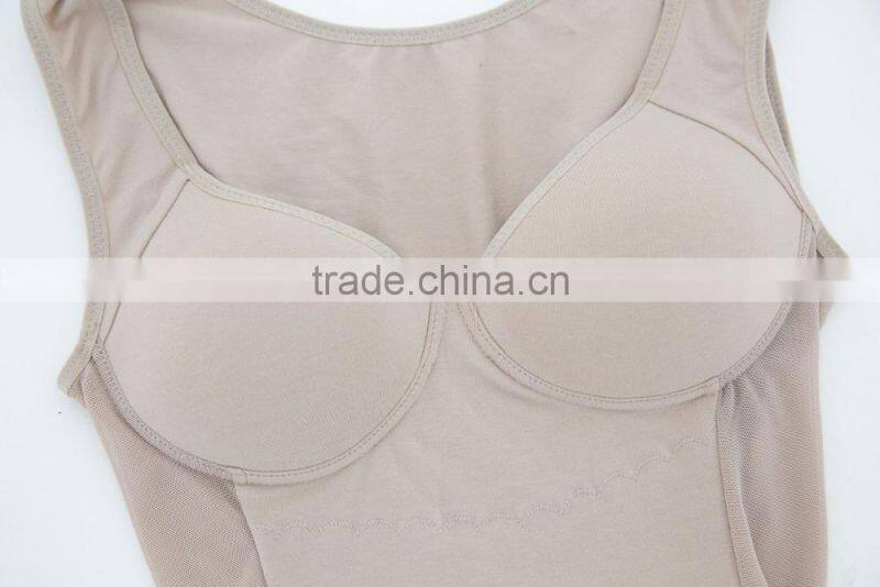 OEM/ODM Service Women Sexy Corset Body Underwear In Bra Tank Tops