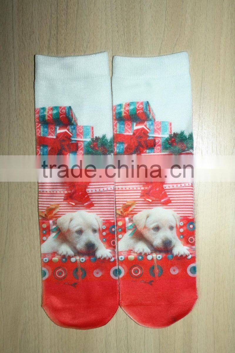 cartoon tube sock customized print socks sublimation ankle socks