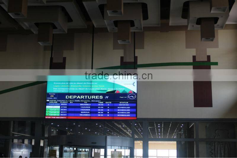LED backlight 46inch 5.3mm Bezel DID LCD video wall display(HQ460-V,support touch and pc)