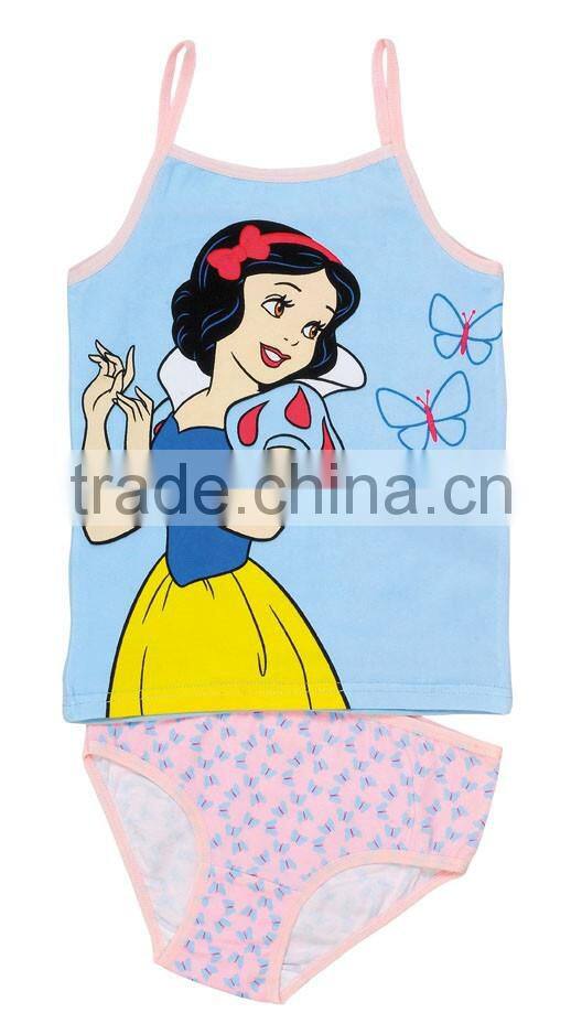 Girls underwear with cute cartoon for children