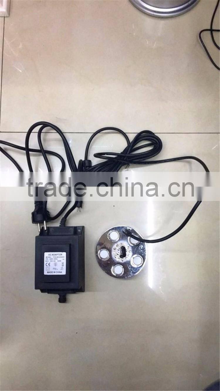 12 LED colorful light Ultrasonic Mist Maker Fogger Purify Water Fountain Mist Maker