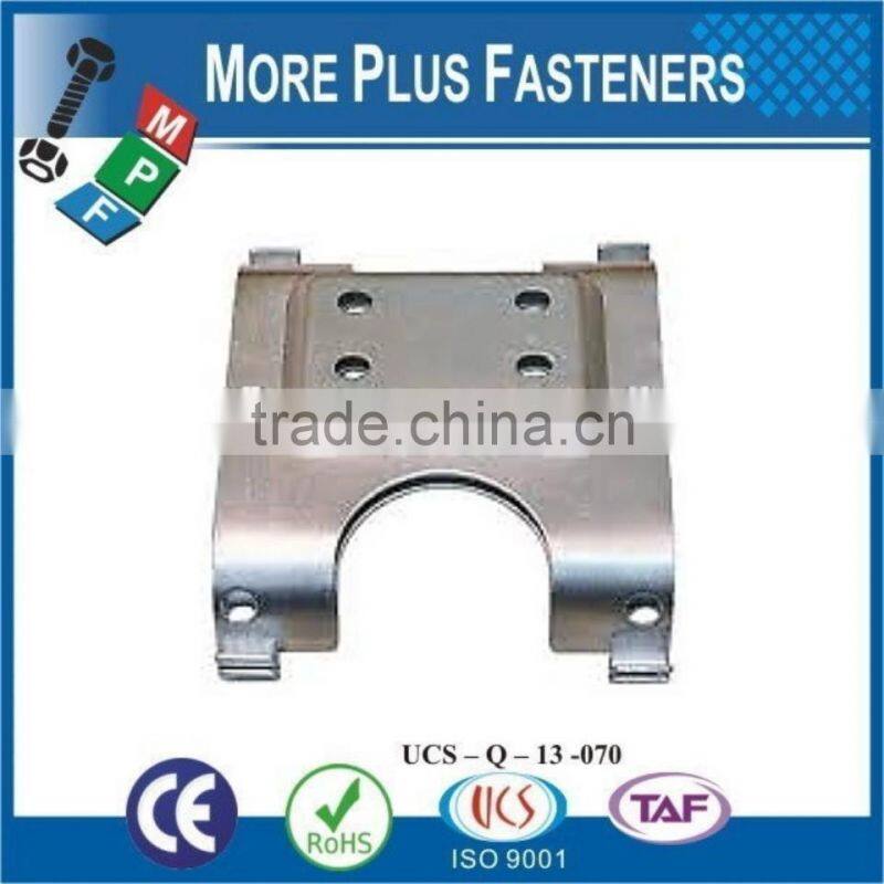 Made in Taiwan Precision Sheet Metal Stamping Parts Stainless Steel Stamped Part Custom Made per Drawing