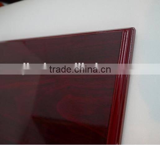 wholesale custom high glossy finish wooden plaques /trophy /award