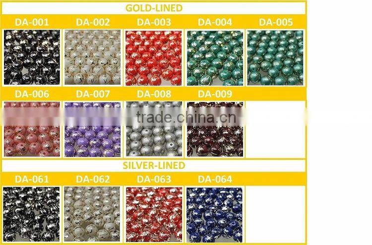 Premium and High-grade Metallic Beads with various colors made in Japan