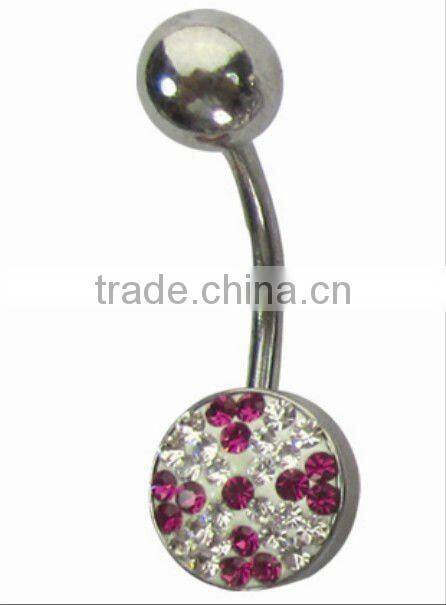 Football tunnel surgical steel jewelry