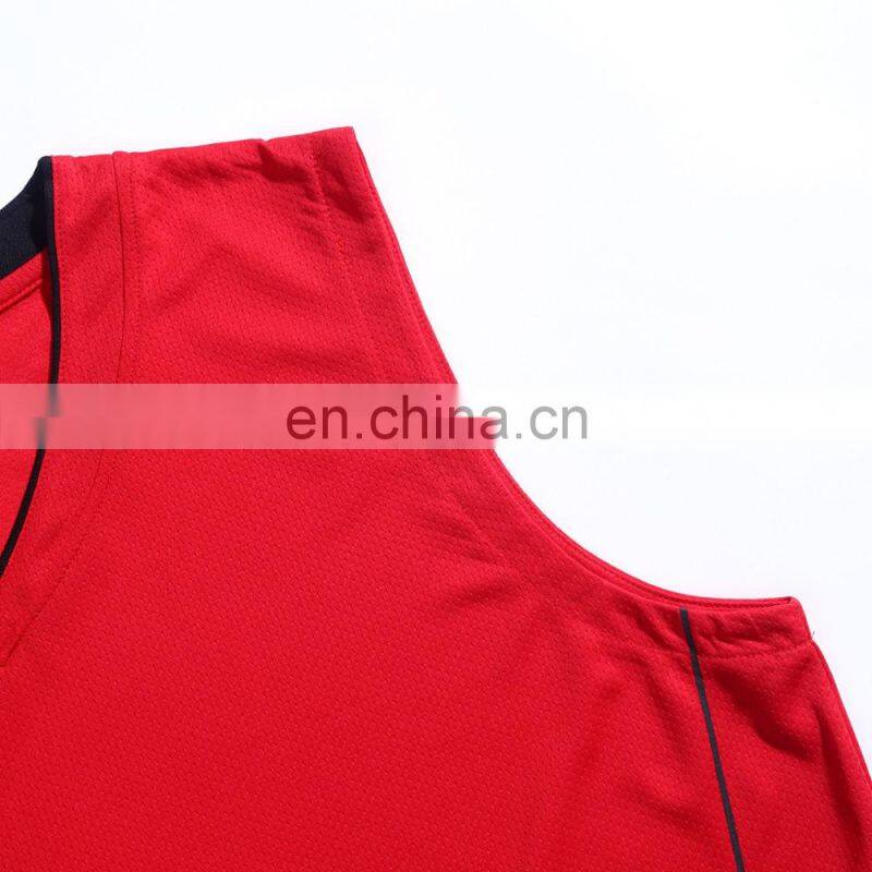 Dry Fit Breathable Wholesale International Blank Basketball Jersey