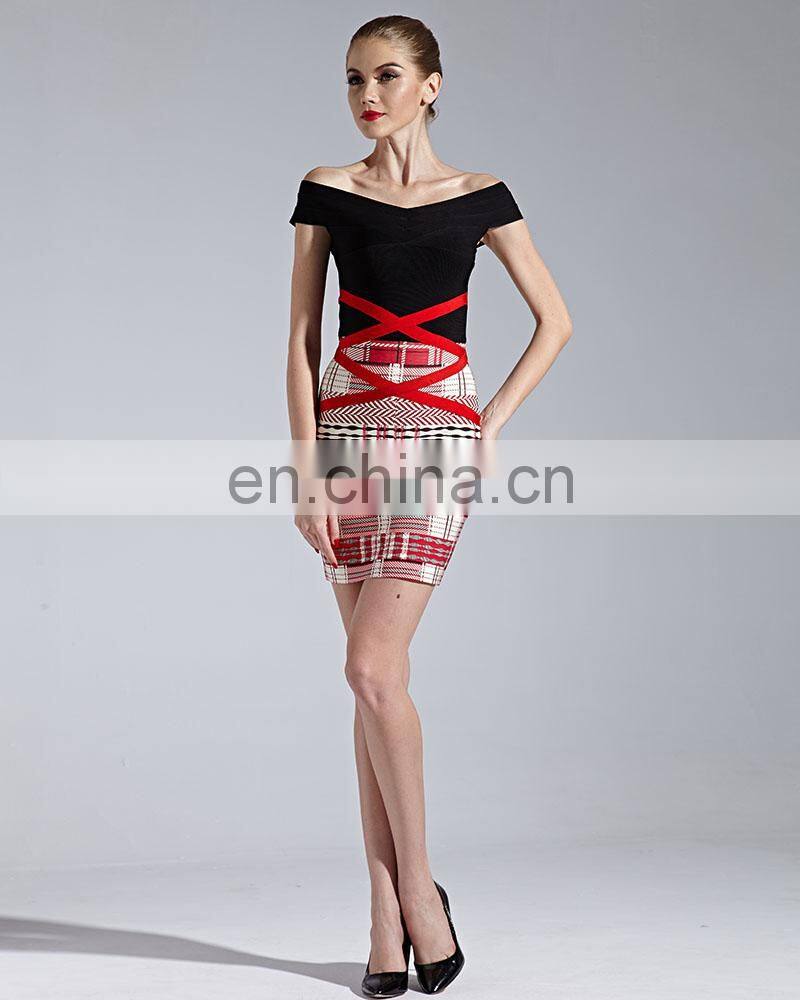 Italian off shoulder tone drop shipping formal dress suits women