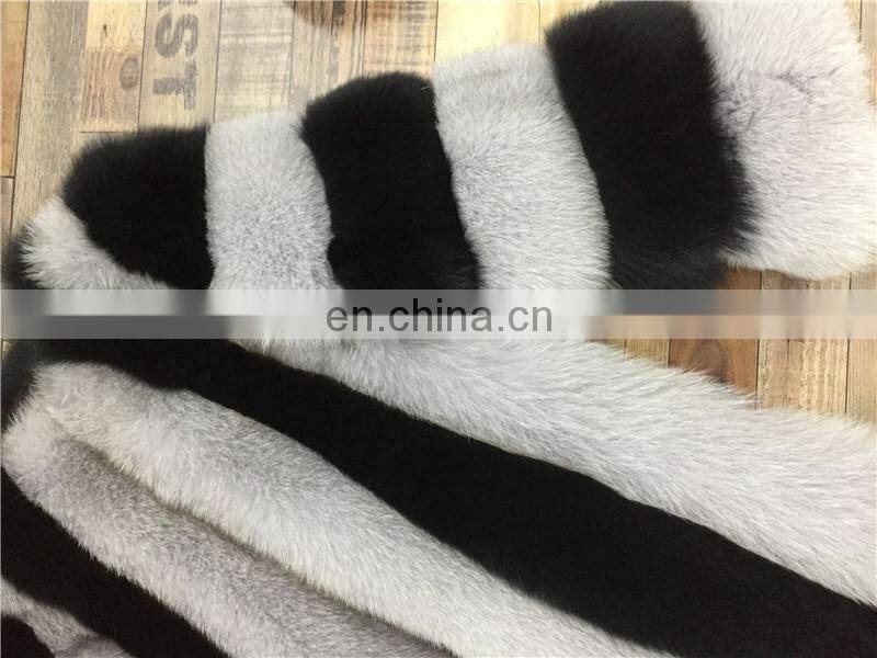 Hot Selling Women Genuine Fox Fur Coat Warm Beautiful Fashion Winter Cape Coat