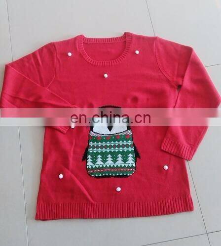 2016 Hot selling Knitting pattern Unisex Ugly Christmas jumpers sweaters