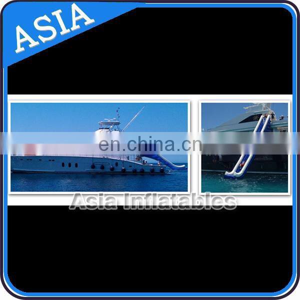 New Design High quality Customized Inflatable Ocean Yacht Water Slide for Commercial use
