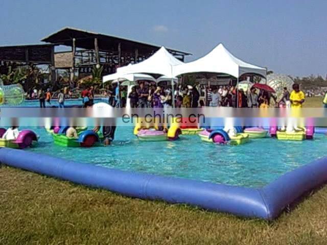Rectangle Inflatable water pool with bubble ball/water ball pool/water pool