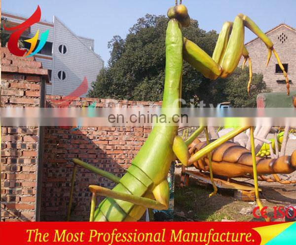 Customized garden life size insect model with sound