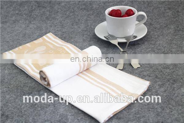 100% cotton custom tea towel