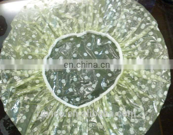 PE shower caps customized