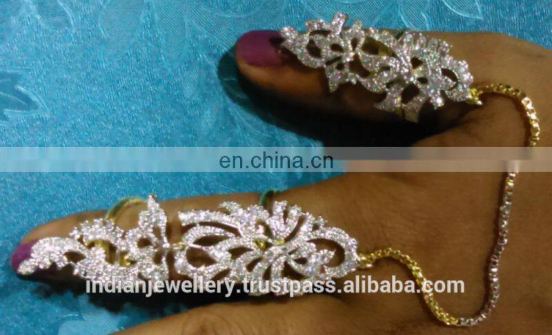 cubic zirconia bridal rings manufacturer, cubic zirconia wedding ring exporter